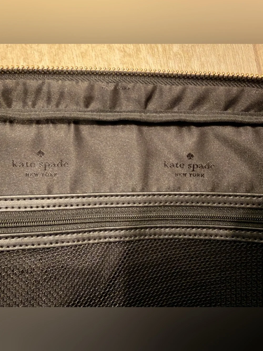 NWOT KATE SPADE ♠️ Chelsea Nylon Laptop Computer Briefcase Crossbody Bag, Black